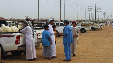 حملة ميدانية بسوق خليص لتوعية المستهلكين قبل العيد