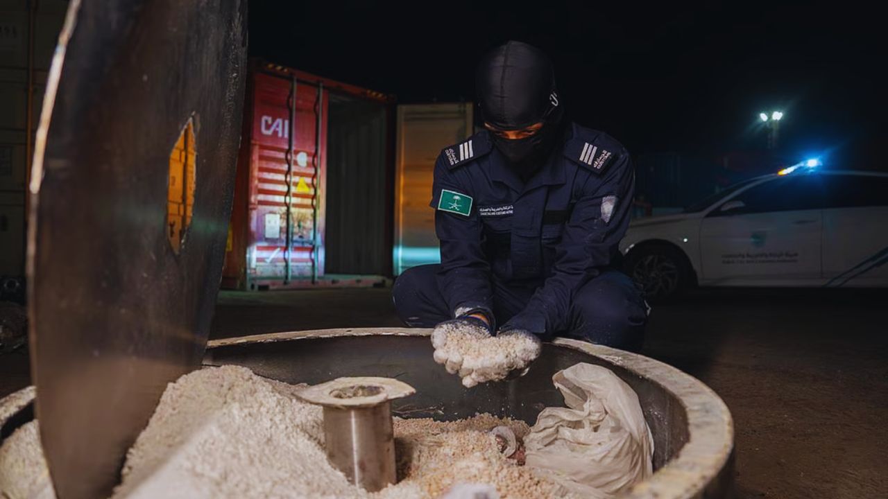 الزكاة والجمارك تضبط شحنة مخدرات ضخمة قادمة للمملكة 5 الزكاة والجمارك تضبط شحنة مخدرات ضخمة قادمة للمملكة