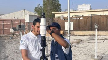 الأرصاد ترصد التغيرات المناخية وتحلل النفايات في منى وعرفات